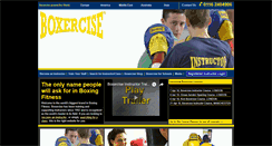 Desktop Screenshot of boxercise.co.uk